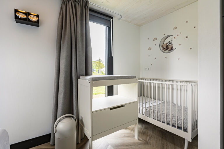 vakantiepark met baby huisje