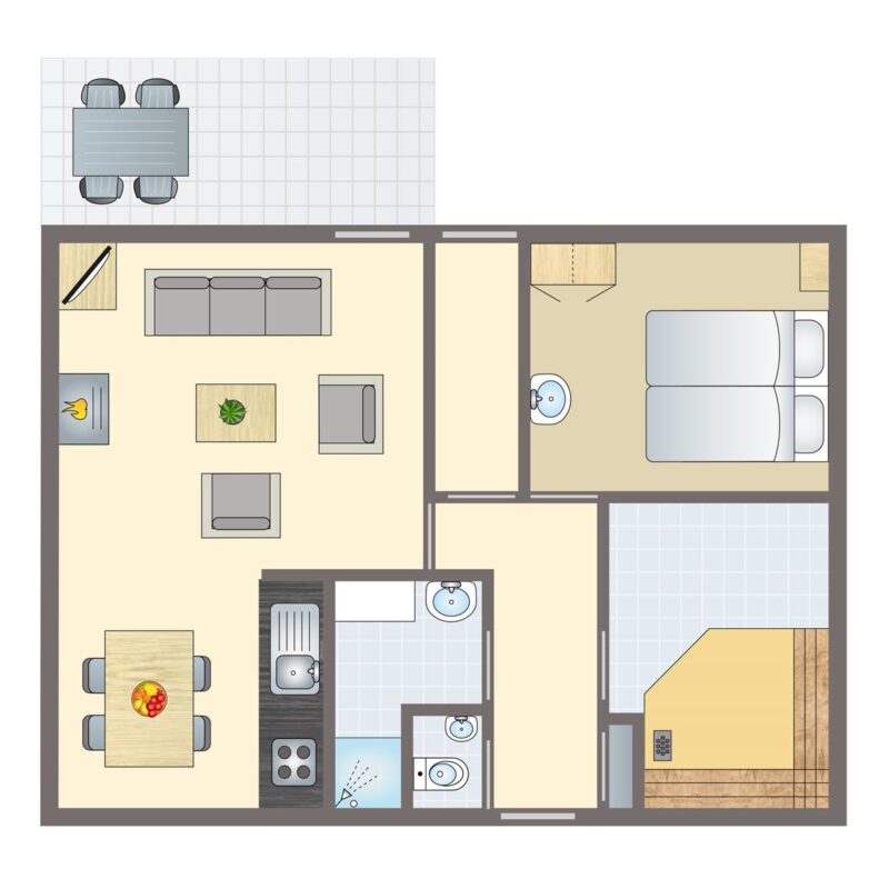2-persoons bungalow