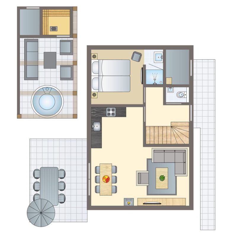 6-persoons wellnesswoning