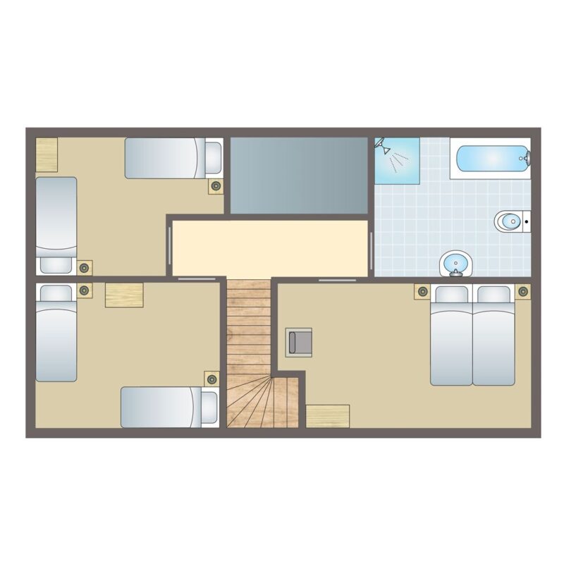 6-persoons woning – Waterwoning