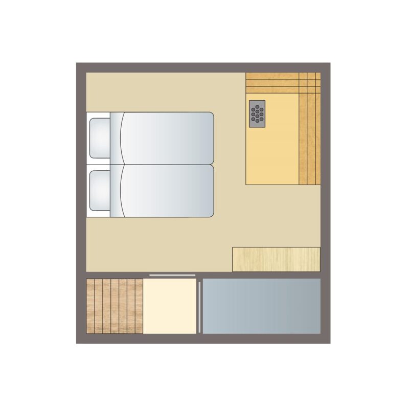 4-persoons bungalow