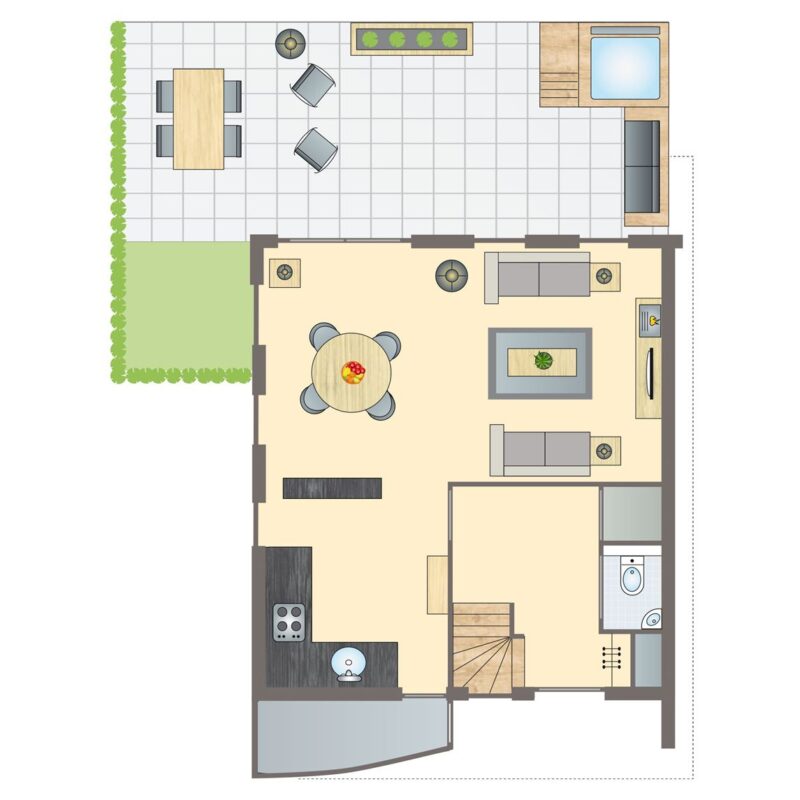4-persoons Wellnessboerderij