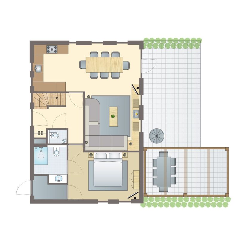 8-persoons boerderij