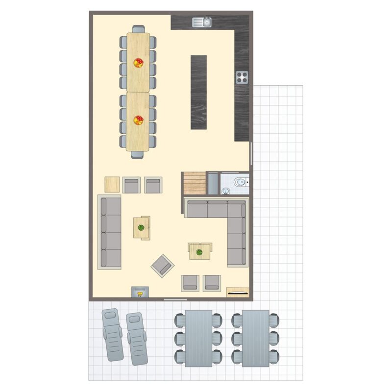 18-persoons reuniebungalow