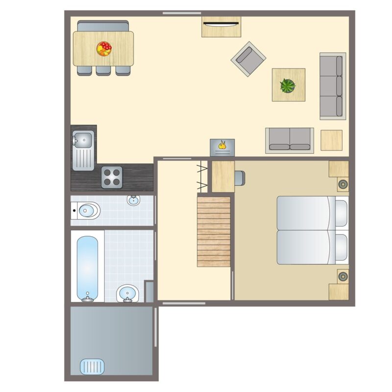 6-persoons bungalow