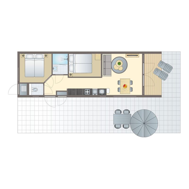 4-persoons woning
