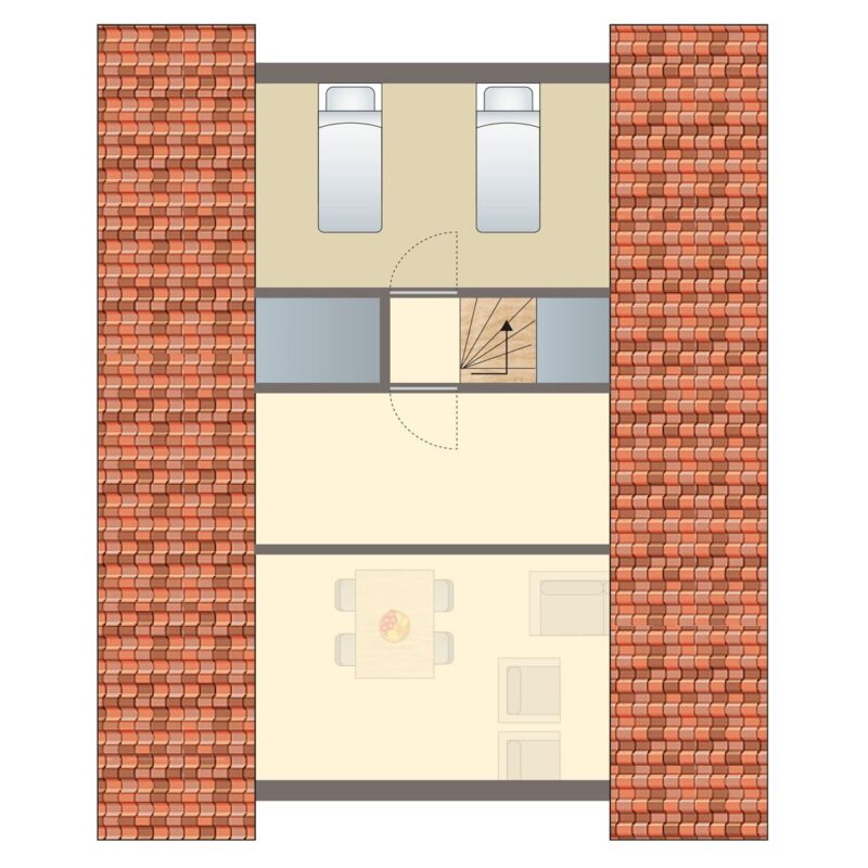 4-persoons bungalow – Speciaal toegankelijk