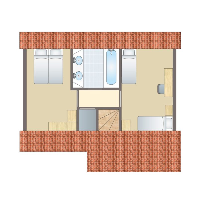 6-persoons villa