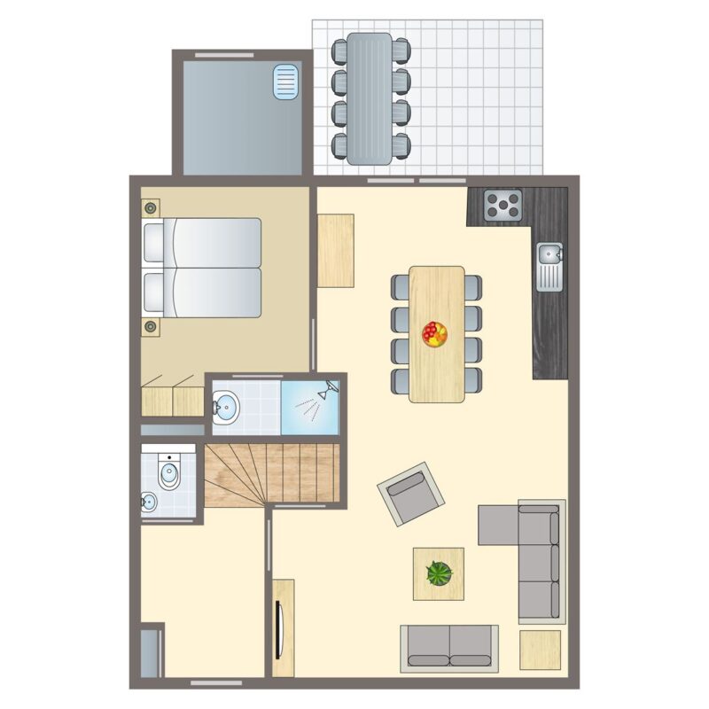 8-persoons bungalow