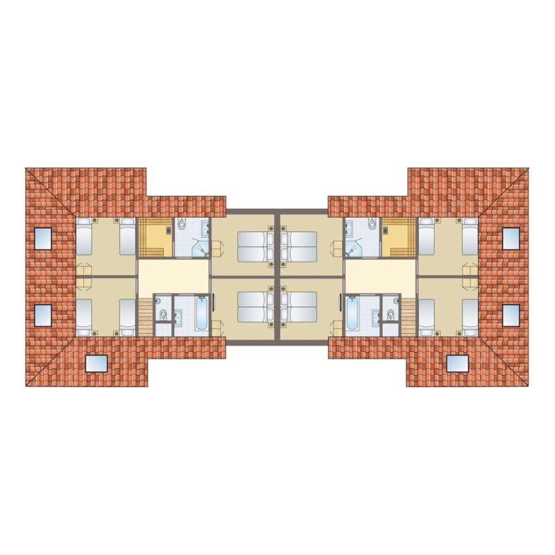 24-persoons bungalow
