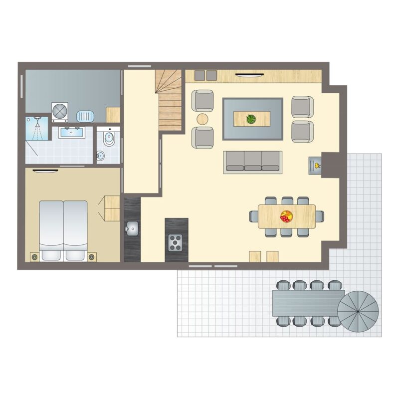 8-persoons bungalow