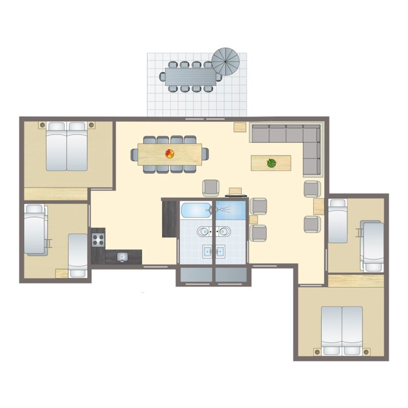 10-persoons bungalow