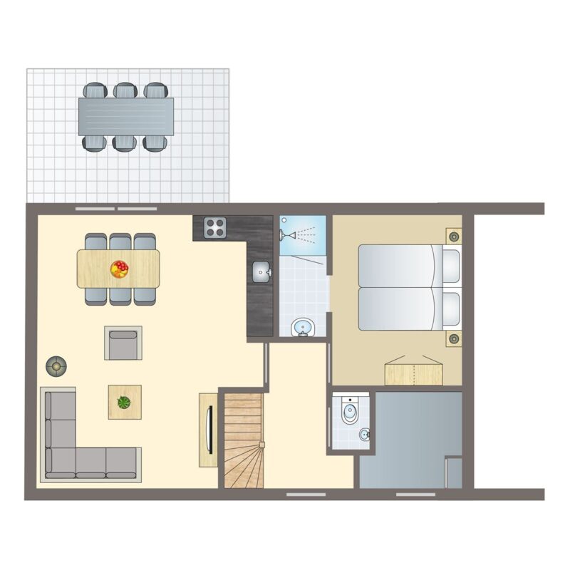 6-persoons bungalow