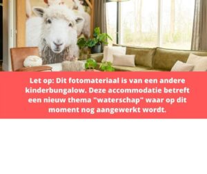 5-persoon baby- & kinderbungalow | Thema: Water & Natuur