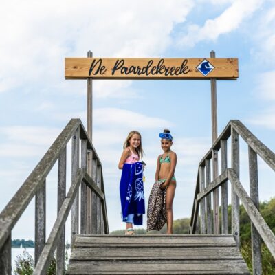 Ardoer Camping en Villapark De Paardekreek, Welkomstbord