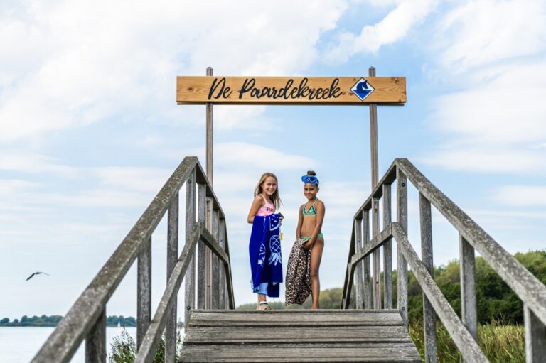Ardoer Camping en Villapark De Paardekreek, Welkomstbord