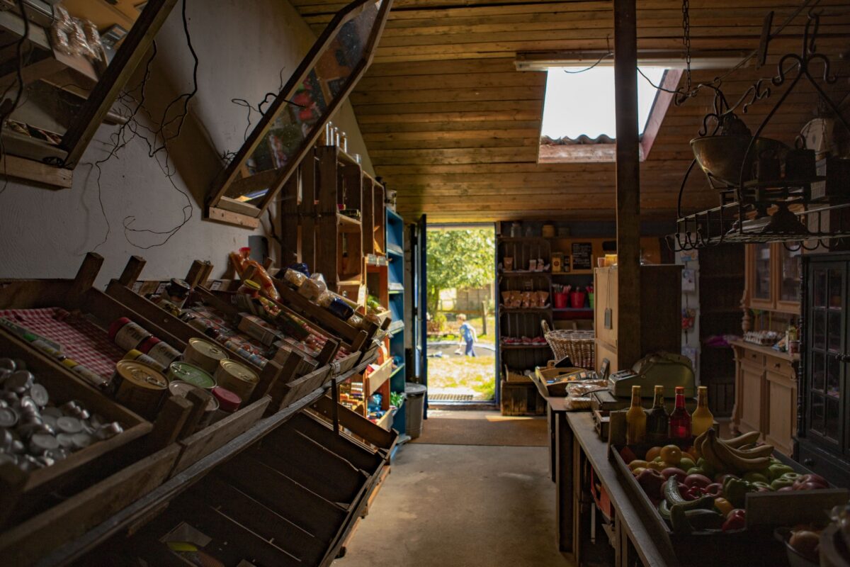 Boerenbed De Lange Weide, Winkel