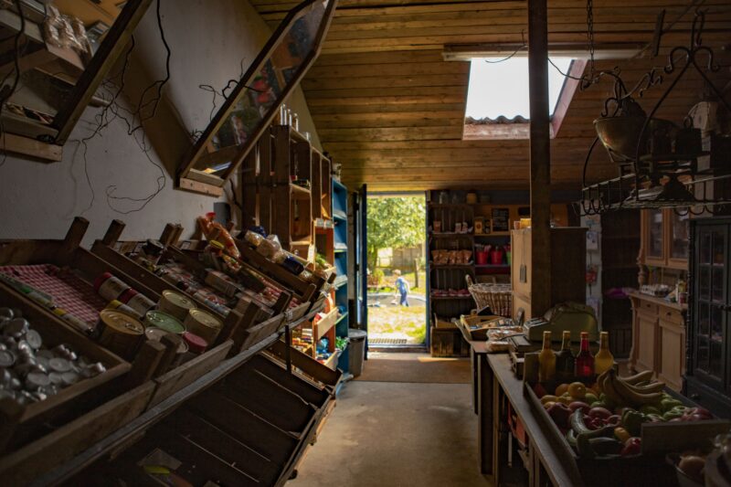 Boerenbed De Lange Weide, Winkel