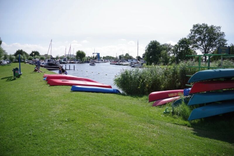 europarcs-kagerplassen gelegen aan water