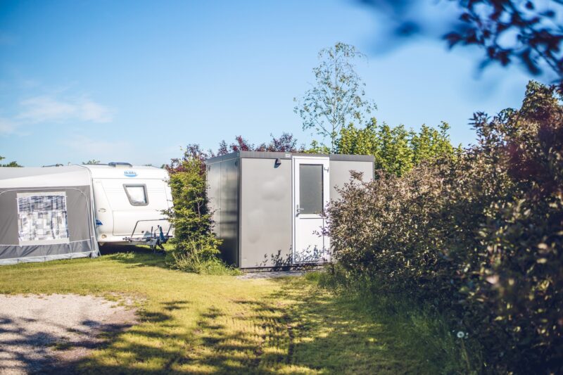 Kampeerplaats privé sanitair
