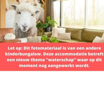 5-persoon baby- & kinderbungalow | Thema: Water & Natuur