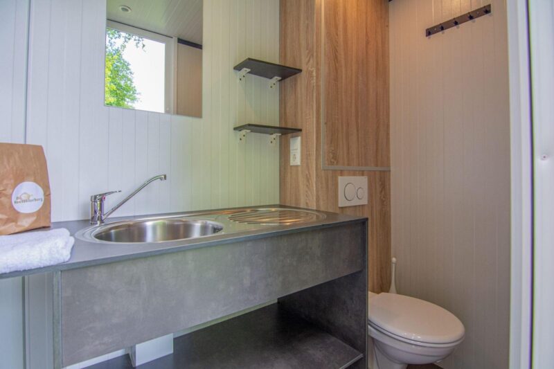 Comfortplaats met privé sanitair