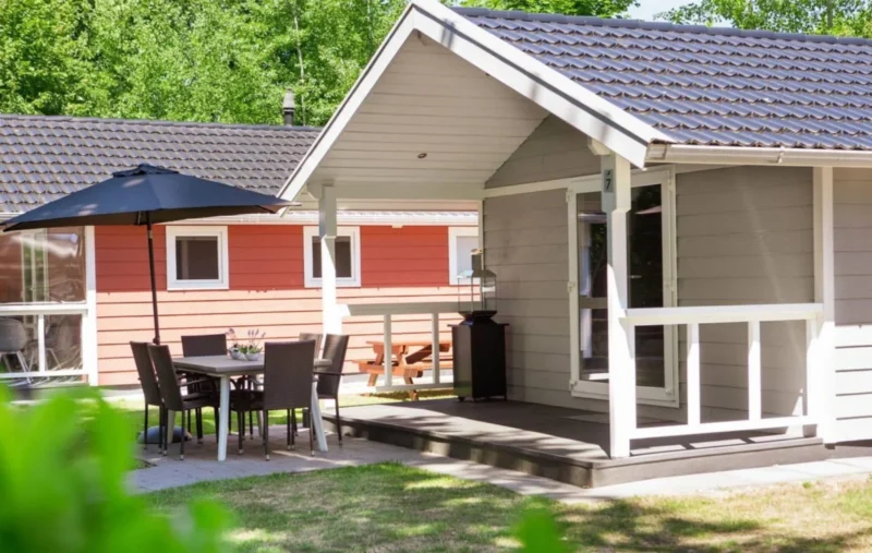 Lodge Deluxe voor vier personen op Vakantiepark Latour