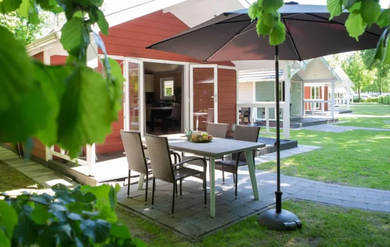 Lodge Deluxe voor zes personen op Vakantiepark Latour