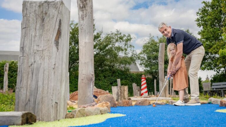 Spelen met grootouders op vakantie