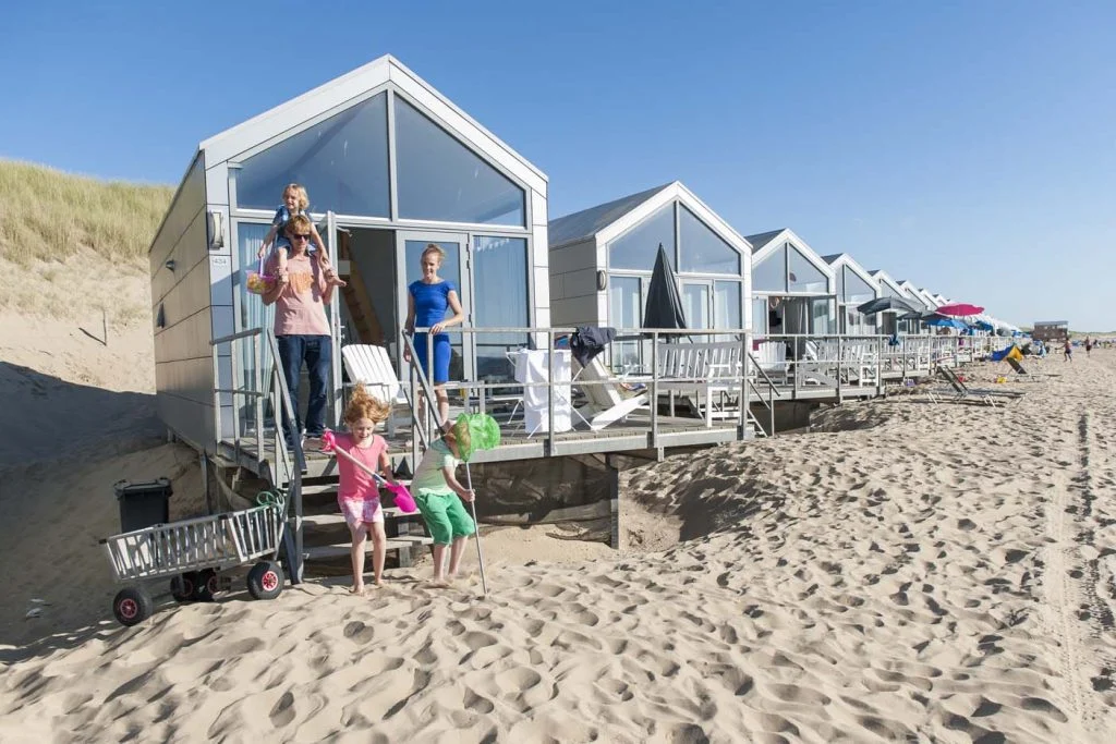 Vakantiehuisje aan het water