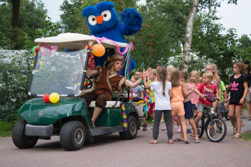 entertainment op de zandstuve