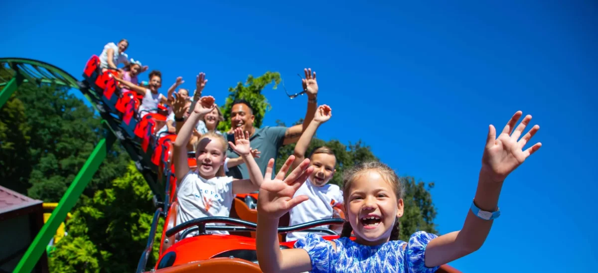 Amusementspark Tivoli achtbaan