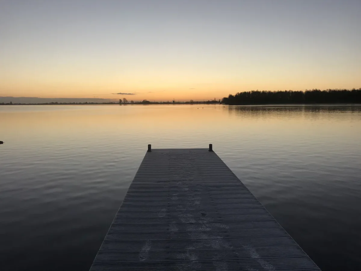 Koudenhoorn zonsondergang