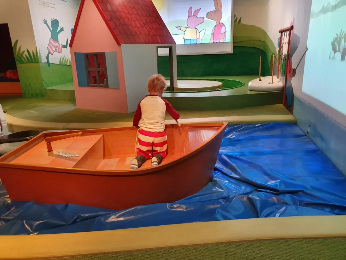 Kinderboekenmuseum speelhoek