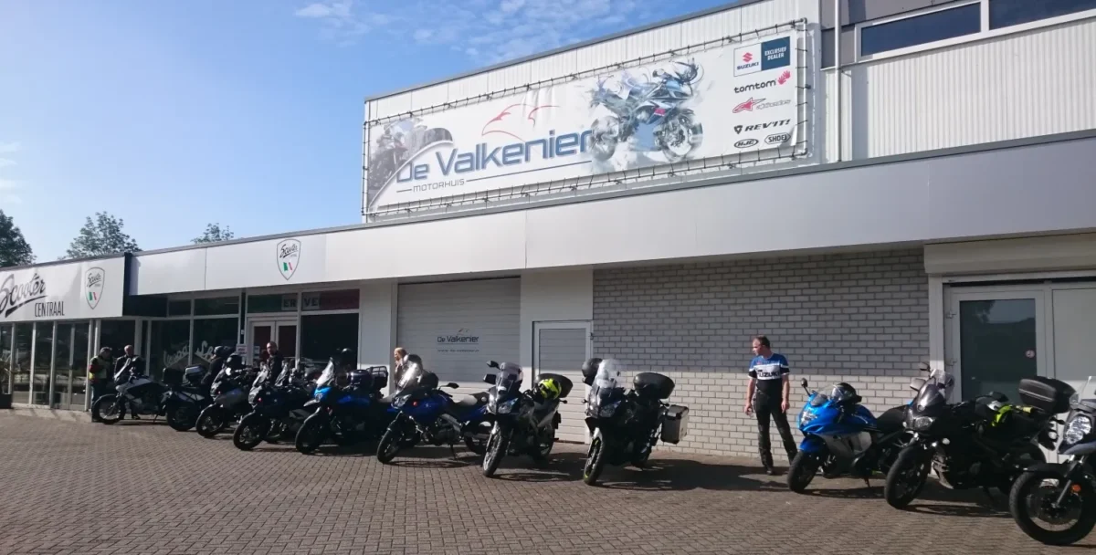 Motorhuis de Valkenier motoren