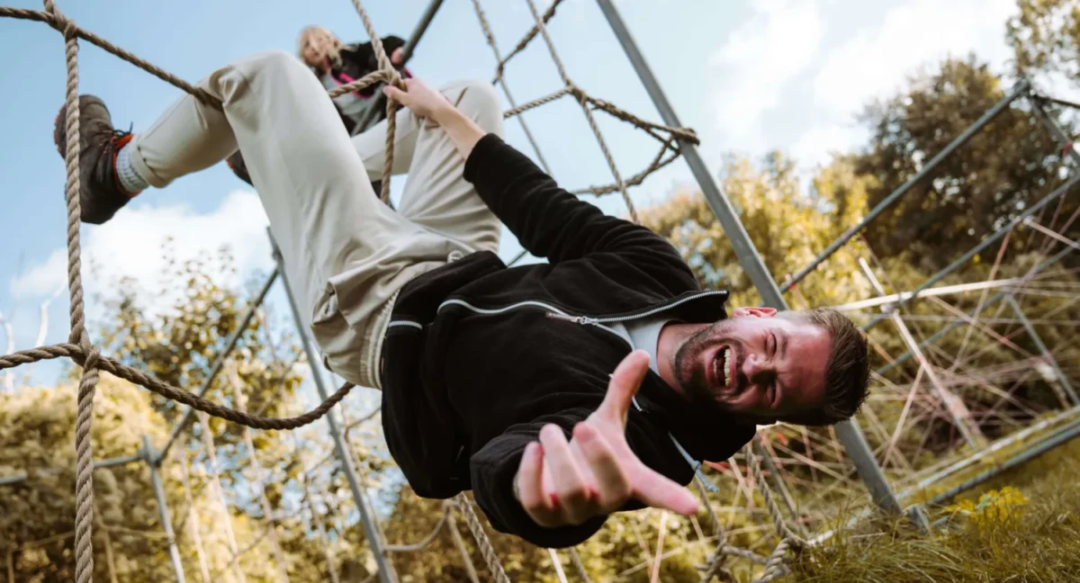 Outdoor Park SEC Almere klimmen