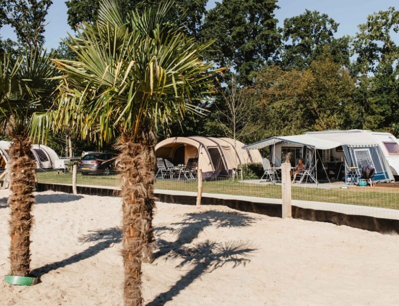 Camping De Kleine Wolf buitenspeeltuin