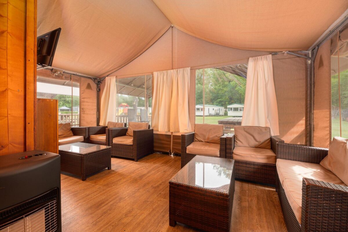 Camping-Heidepark inrichting