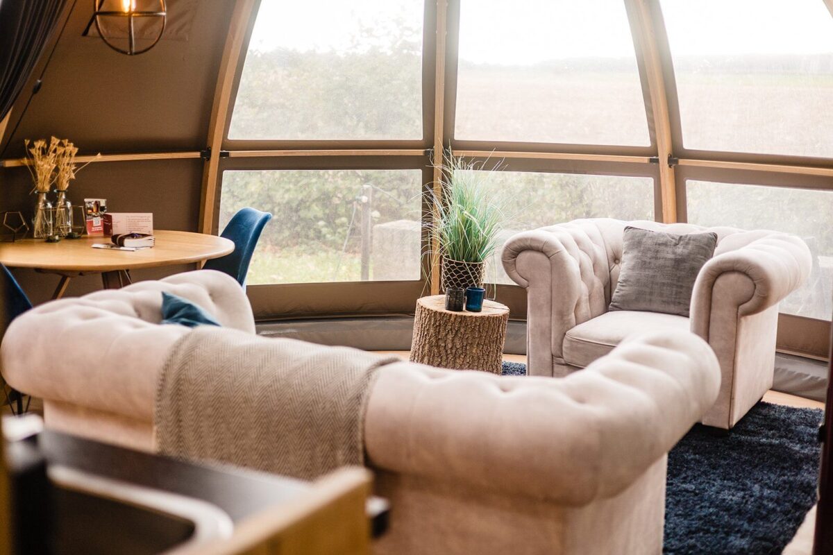 Bijzondere glampingaccommodatie bij Parc Boulée