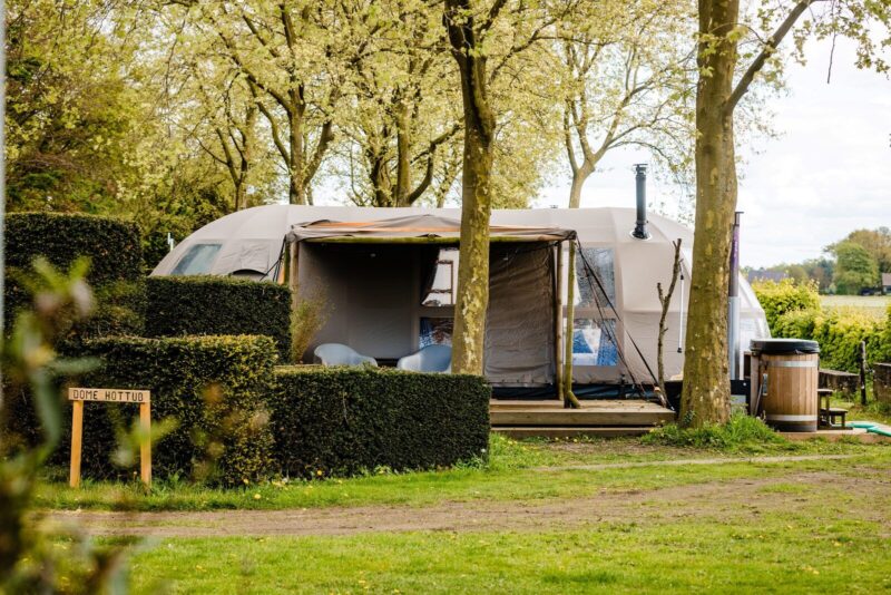 Panorama Dome bij Parc Boulée in Ven-Zelderheide