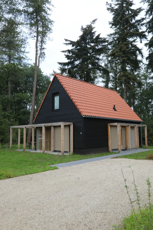 Voorgevel van een villa op Buytenplaets Rhenen