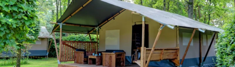 Safaritent bij Camping Het Veen