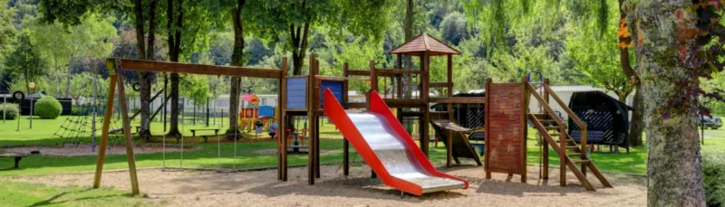 Speeltuin op het terrein bij Camping La Roche-en-Ardenne