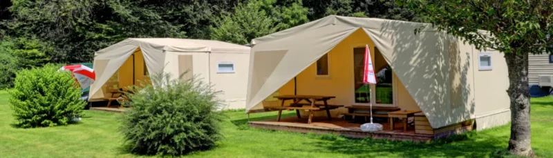 Glampingverblijven bij Camping La Roche-en-Ardenne