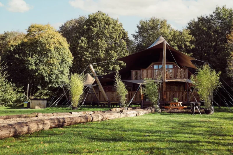 Hacienda glampingaccommodatie bij De Parel van Horsterwold