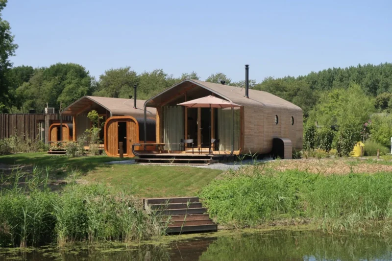 Wikkelhouse voor twee personen bij De Parel van Horsterwold