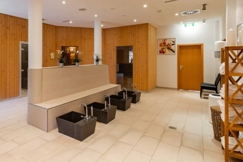 Ontvangsthal bij Dormio Resort Obertraun