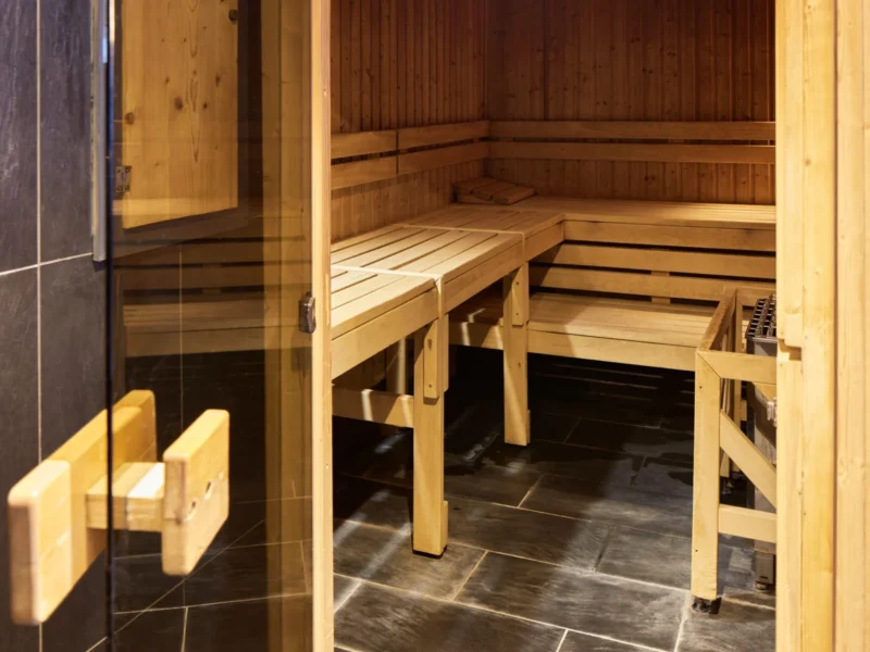 Sauna bij Dormio Resort Les Portes du Mont Blanc
