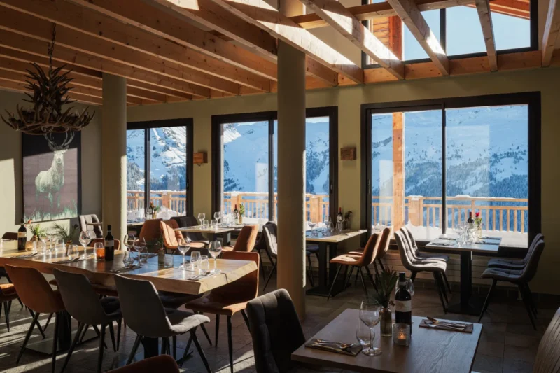 Restaurant bij Dormio Resort Les Portes Du Grand Massif