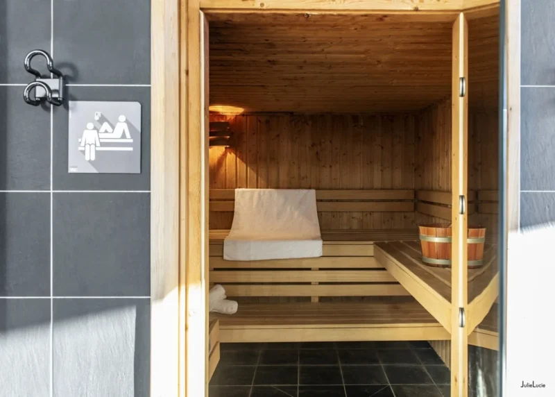 Sauna bij Dormio Resort Les Portes Du Grand Massif